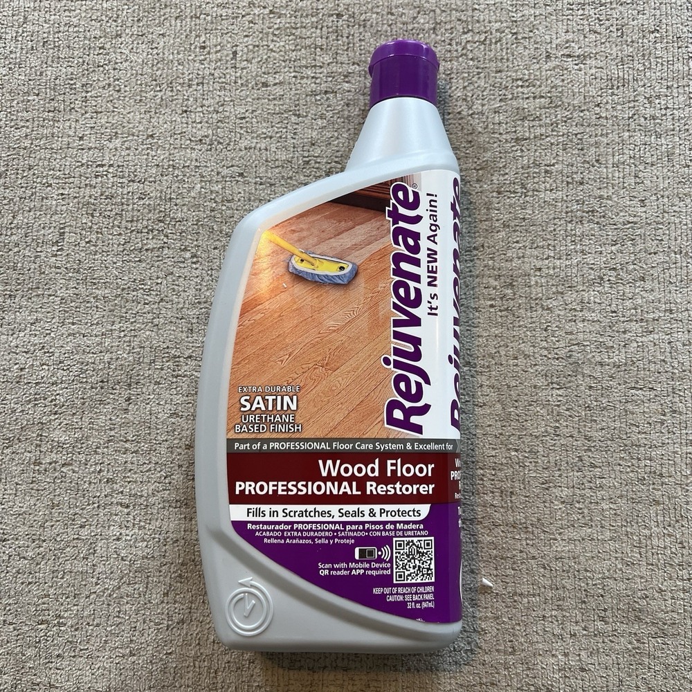 Rejuvenate Shine Refresher Hardwood Polish Restorer Removes Scratches from Wood
